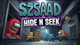 The Art of Not Being Seen 🥷 Among Us Hide n Seek With S2SAAD