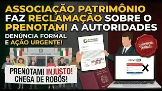 Associação faz denúncia de falhas no Prenotami