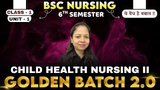 Demo class 1 child health nursing bsc nursing | bsc nursing 6th sem | pediatric bsc nursing 3rd year