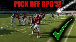 THIS SECRET DEFENSE PICKS OFF RPO'S EVERYTIME IN MADDEN 24!