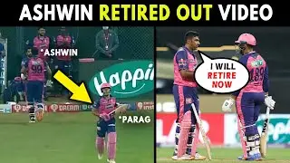 Ashwin RETIRED OUT Video | What is RETIRED OUT in Cricket | Retired Out Rule Explained | IPL 2022