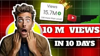 10 MILLION VIEWS IN 10 DAYS | MONETIZE CHALLENGE | INSANE RESULTS @Algrow @RealGrowYT