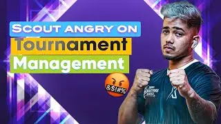 Scout super angry on tournament management after drop clashe with mixed team ( shadow, gamlaboy )