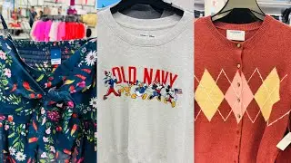 OLD NAVY✨NEW ARRIVALS & DEALS💖WOMENS COLLECTION 2025 DENIM JACKETS LACE SKIRTS DISNEY #shopwithme