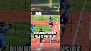 2 WCBL umps missed running violation? #baseball #alberta #wcbl #sylvanlake #gulls #beavers