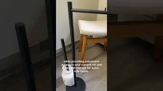 Toilet Paper Holder Stand, Toilet Paper Storage Standing, Standing  👉👉👉  