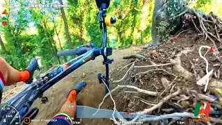 Bike Park Formello - Con caduta!!! #insta360 #insta360x4 #mtb #cycling #crash