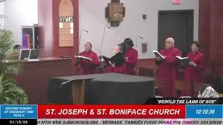 2ND  SUNDAY OF ORDINARY  TIME  ANNEE A 1-18-26  9:00 AM MASS