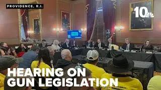 Rhode Island lawmakers consider several gun bills, including assault weapons ban