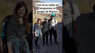 Trek de la vall&eacute;e ait bouguemez et les gorges du M'Goun #aitbouguemez #maroc #france #spain #italy