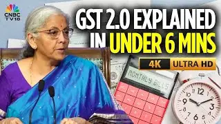 India&rsquo;s GST Shake-Up | Govt Announces A 2 Rate Structure | Key Changes Explained | GST Reform | N18V