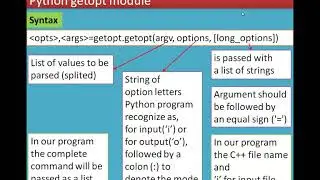 05/11 Chapter 14 Importing C++ programs in Python