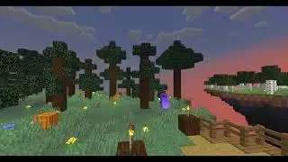 Minecraft Skyblock Island building Pt10