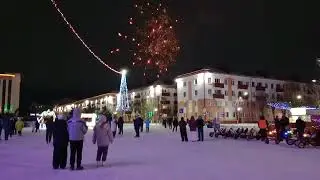 Новогодняя ночь.Бобруйск.