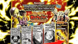 NEW YEAR DOKKAN FESTIVAL STEP-UP SUMMON - DBZ DOKKAN BATTLE - SUMMON ITA