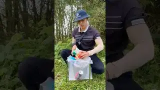 TRASH IS EVERYWHERE 🗑️🌍#ohd #survival #camping #bushcraft #skills