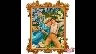 Happy Color - Silhouette Drawing Art Challenge: Two Couple Gets Laying On A Flowers Grass