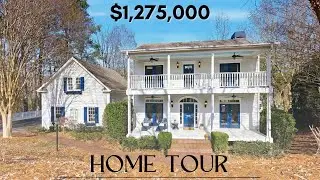 Walk To Downtown Roswell!  l Video Tour 80 Fowler Ave, Roswell, Georgia 30075