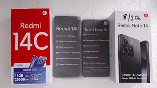 Redmi Note 14 vs Redmi 14c : Speed test