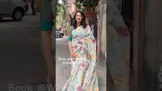 Beautiful Muslin Jamdani Saree | Nameg