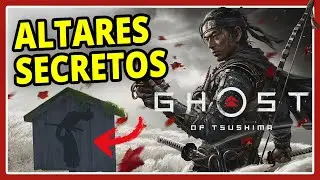 GHOST OF TSUSHIMA – Todos os ALTARES SECRETOS (🏆 Troféu Honra ao Oculto)