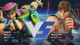 SF5: IMAIDAYO (RASHID) VS ANGRYPOONGKO (RYU)