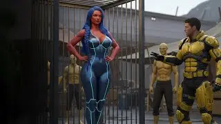 When the Auction Ended, the Untamable Alien Girl Was Left Behind — Until a Human Raised Their Hand