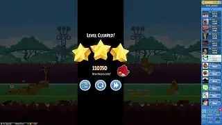 Angry Birds Friends Tournament 91 Week 90 Level 4 High Score 110k (No Power-ups) (PC)