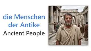50 German Words for Ancient People | A2 German Vocabulary | Wortschatz Menschen der Antike