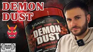 One of a Kind 👹🥵 DEMON DUST Pre Workout Review | Insane Labz