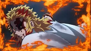 The moving story of Demon Slayer: Mugen Train「flame」「炎」