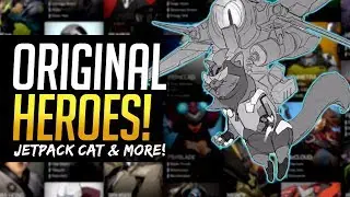 Overwatch ORIGINAL HEROES! JETPACK CAT & More!