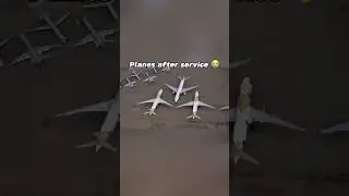 Planes after service  😭 #avgeek #aviation #pilot #airbus #boeing #plane