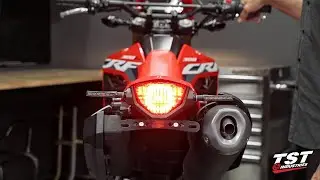 Как установить модулятор стоп-сигнала на Honda CRF300L 2021+ года выпуска от TST Industries