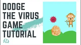 How to build a game on Scratch | Dodge the Virus Part 1 | Beginner Scratch Coding Tutorial