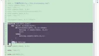 74 PHP视频教程 字符串无乱码截取