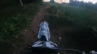 Riding single track whoops trail on YZ450F #450 #yzfamily #yz450f #automobile #yamaha #dirtbike #yz
