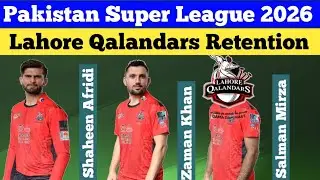 PSL 2026 | Pakistan Super League 2026 | Lahore Qalandars Team | Lahore Qalandars 