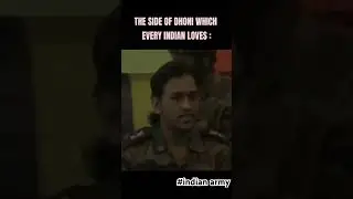 Dhoni love for Indian army 😍😍😍 #dhoni #dhoniforever #yellove #csk
