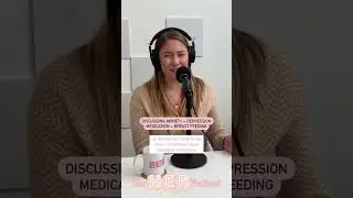 Opening up about anxiety, depression, medication & breast feeding..