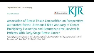 [Listen to Authors] Preoperative ABUS Tissue Composition in Early Breast Cancer