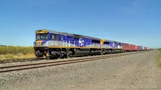 7922V SCT / SBR / WCL Container Train With CFCLA CM Class Locomotives (30/10/2019) - PoathTV Railway