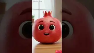 Bolne wala anaar 😳#cartoon #ai #animation #funny #viral #facts #hindi #shorts #pomegranate #anaar