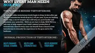 NOX PRO Canada: {CA} Muscle Building Pills Reviews Offer Price & Buy!