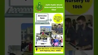 Delhi Public World International School Sikar #Shorts