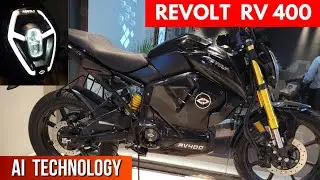 Revolt Rv 400 🔥 | India's First Electric Bike |150 RANGE | 🖤 STEALTH BLACK EDITION - FULL REVIEW 😍