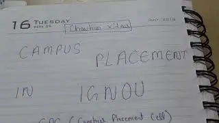 Ignou Campus placement How to get job after ignou