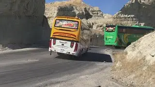 Al Hadi Movers and Al Abbas Movers departure from Karachi to Gwadar | Turbat Bus | Pakistani Bus