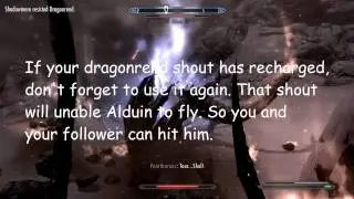 Skyrim: Throat of the world- Guide to defeat Alduin