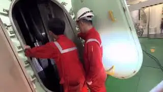 Main Engine Crank Case Inspection